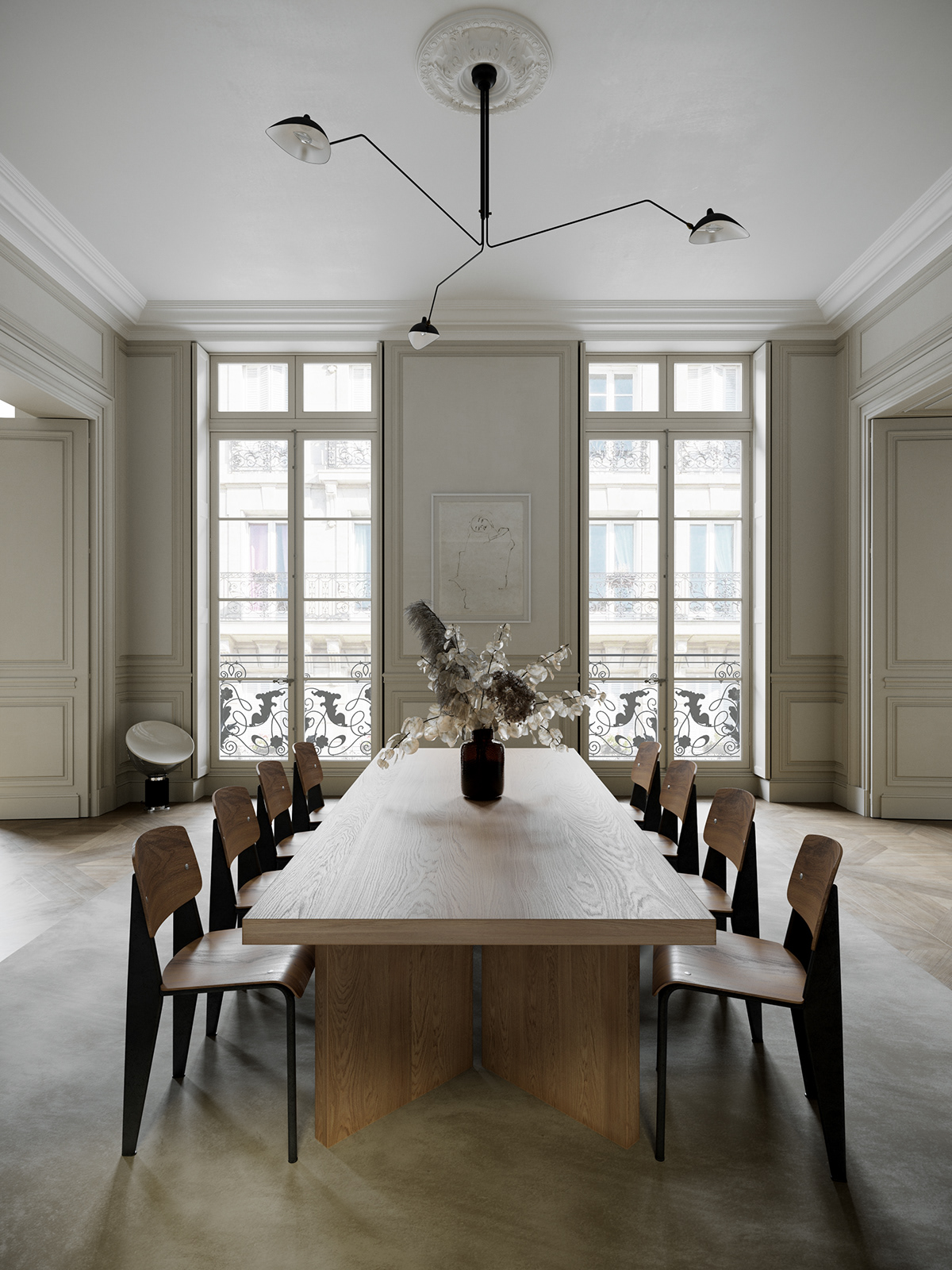 巴黎 Rue Pierre Charron 公寓惊艳翻新，现代风格令人赞叹-10