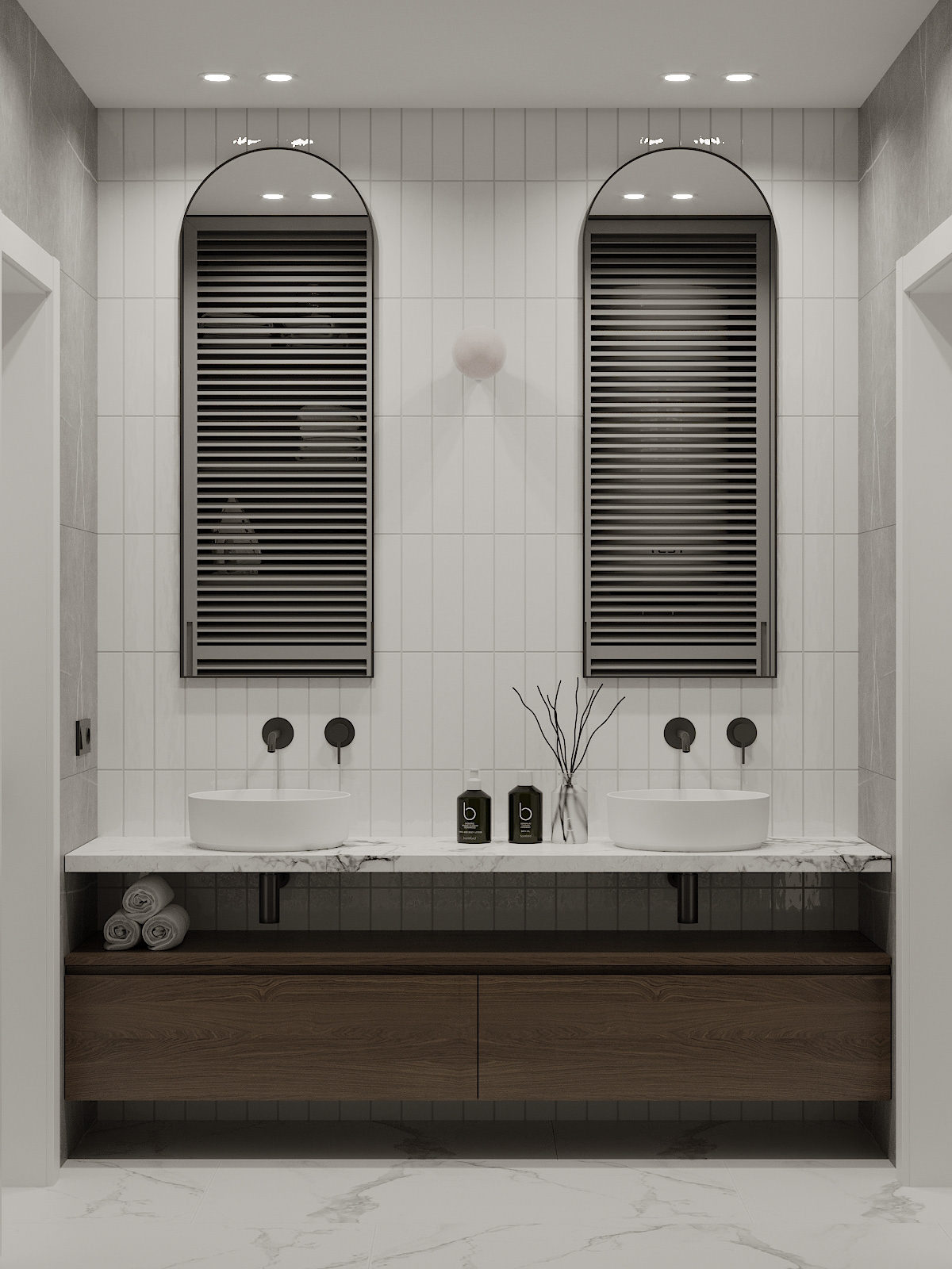 高级灰色系公寓设计-26