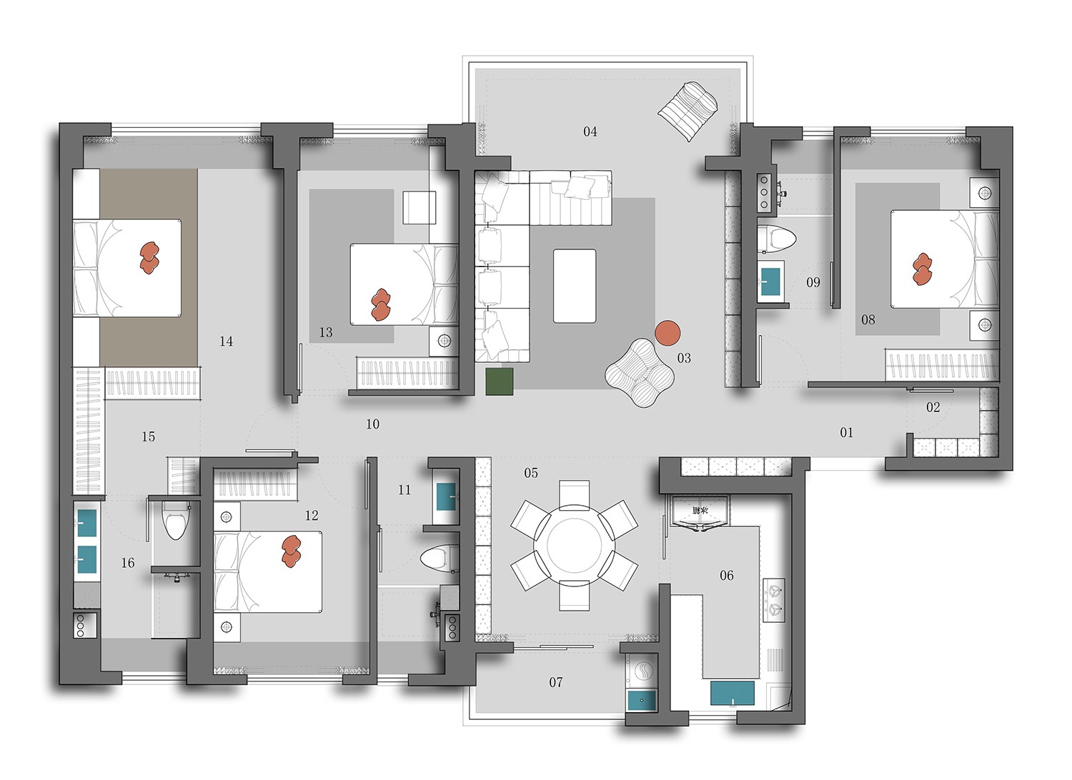 C 宅丨中国汕尾丨行境空间设计工作室-47