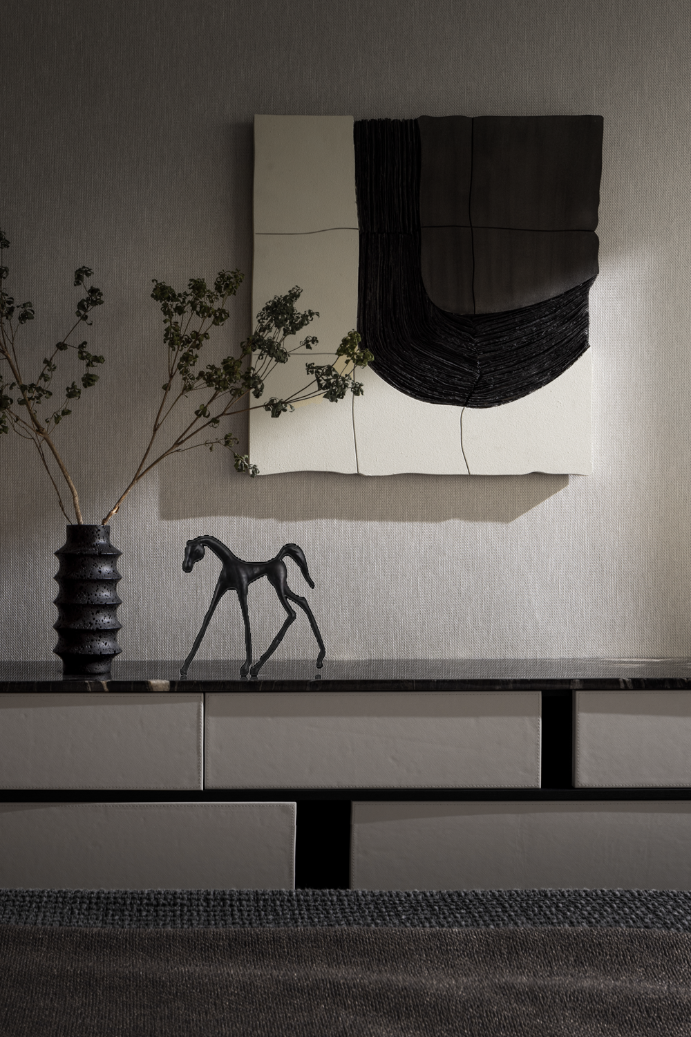 中海峰境梅江225户型样板间丨中国天津丨北京山禾金缘艺术设计股份有限公司-67