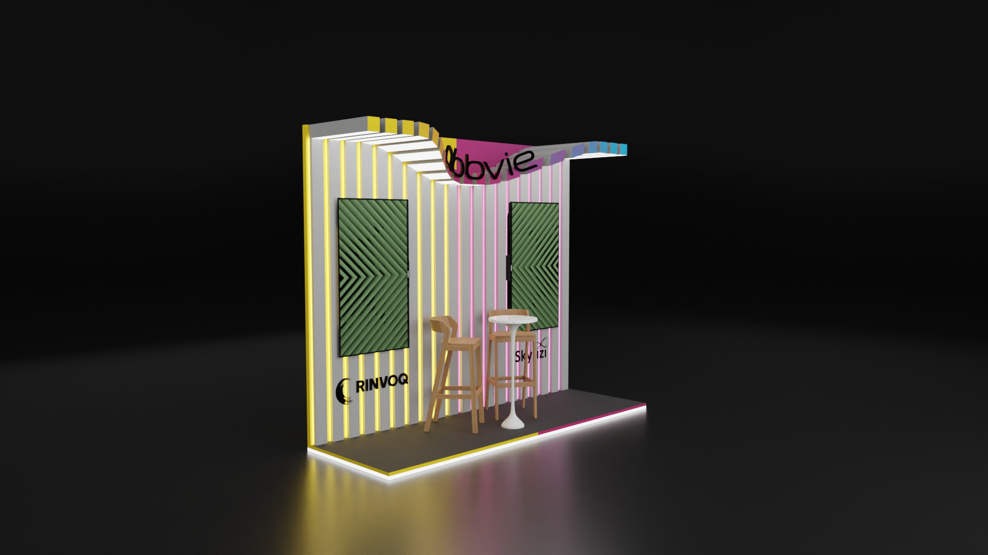 Abbvie 3D 展位设计  概念开发-11