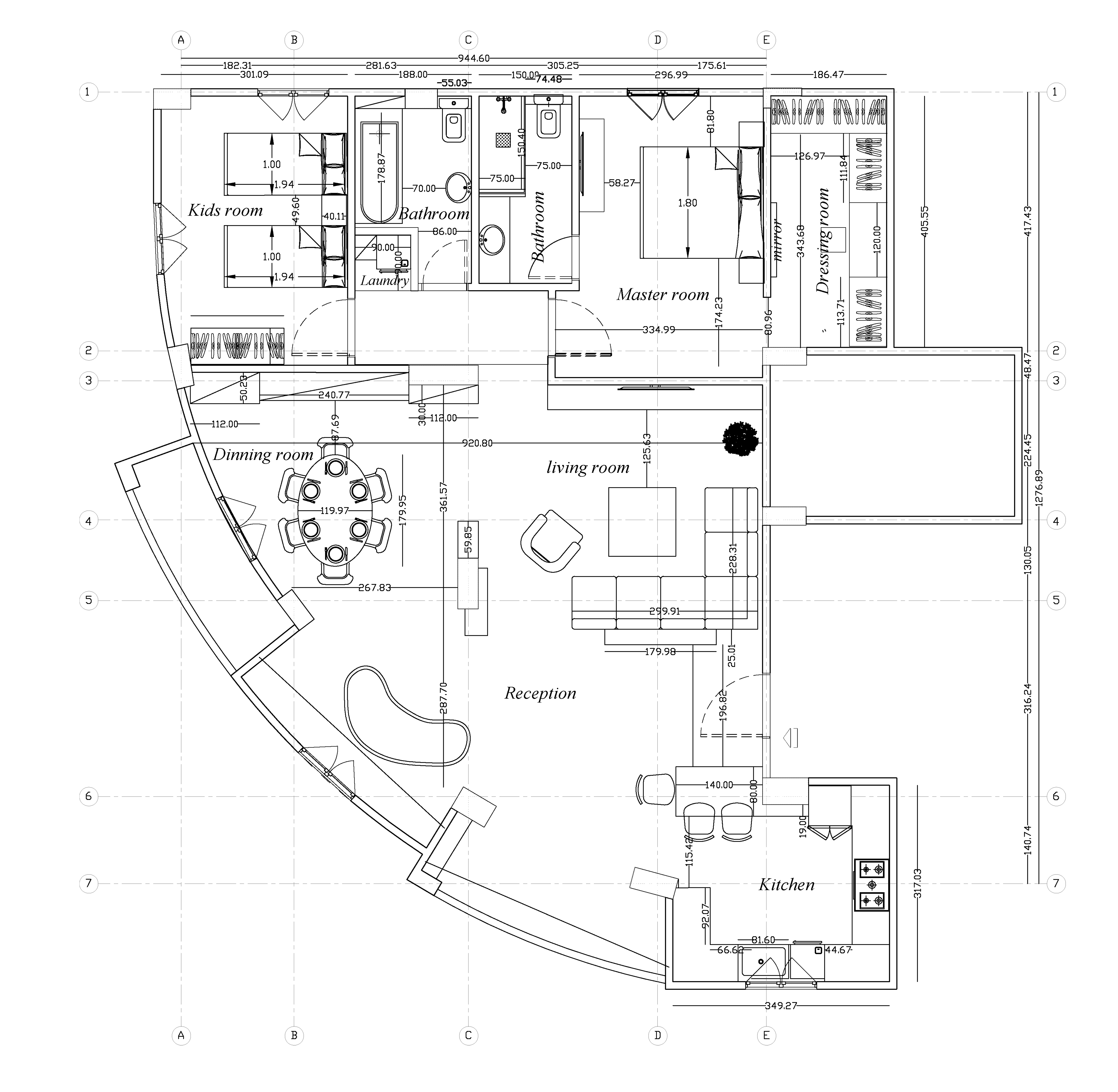 公寓单元室内设计丨埃及开罗-15
