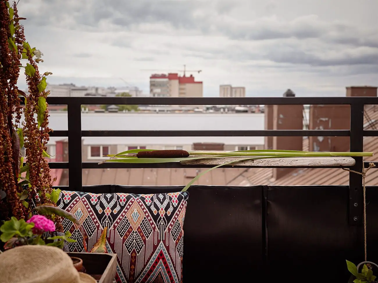 波西米亚风吊床，打造舒适温馨小户型-16