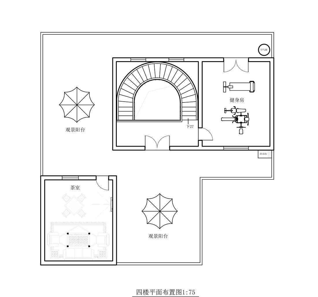 华光似锦别墅风水化解与空间优化设计-20