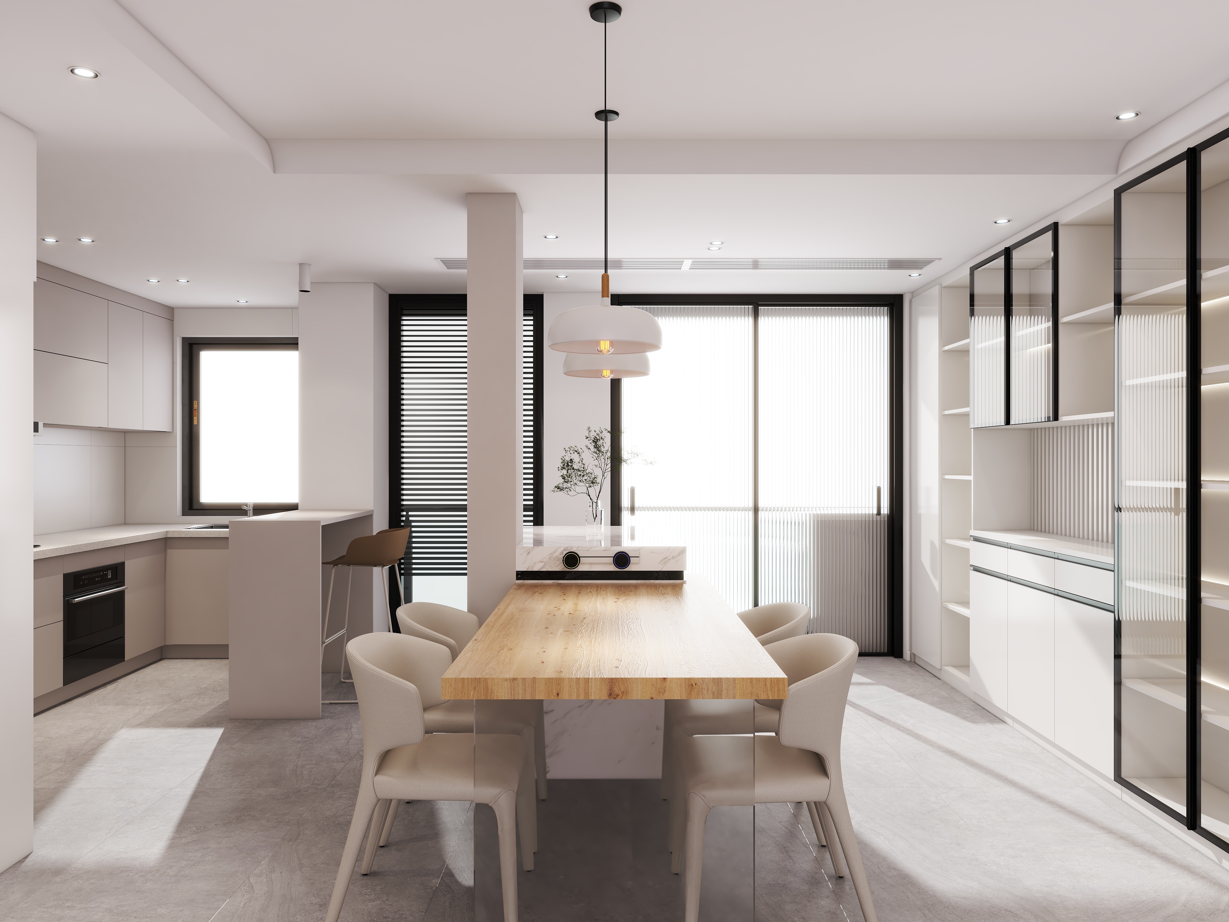 现代开放式平层丨中国重庆丨胡小波-5