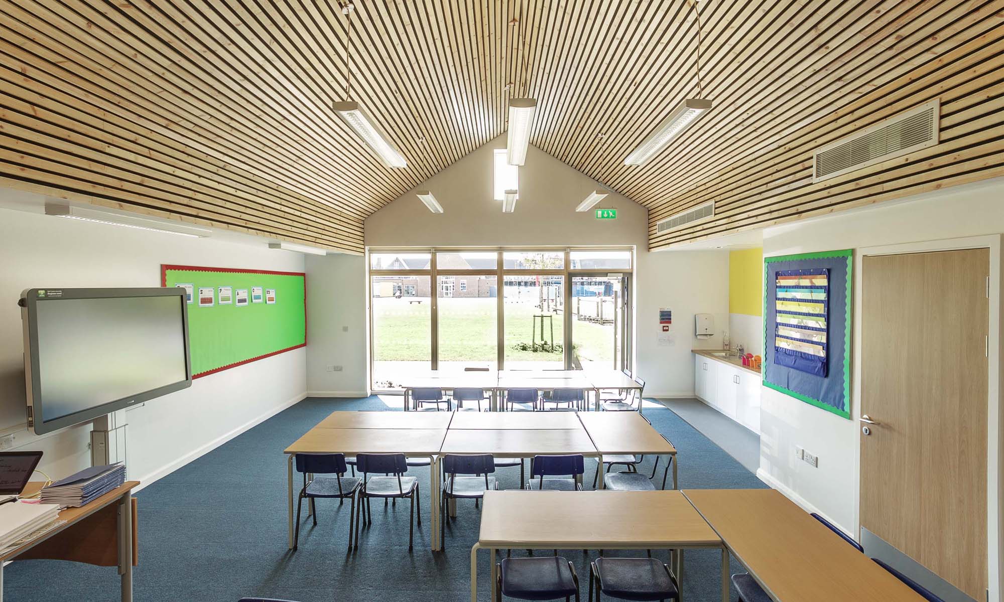 伦敦纳尔逊小学扩建,绿色环保设计成亮点-6