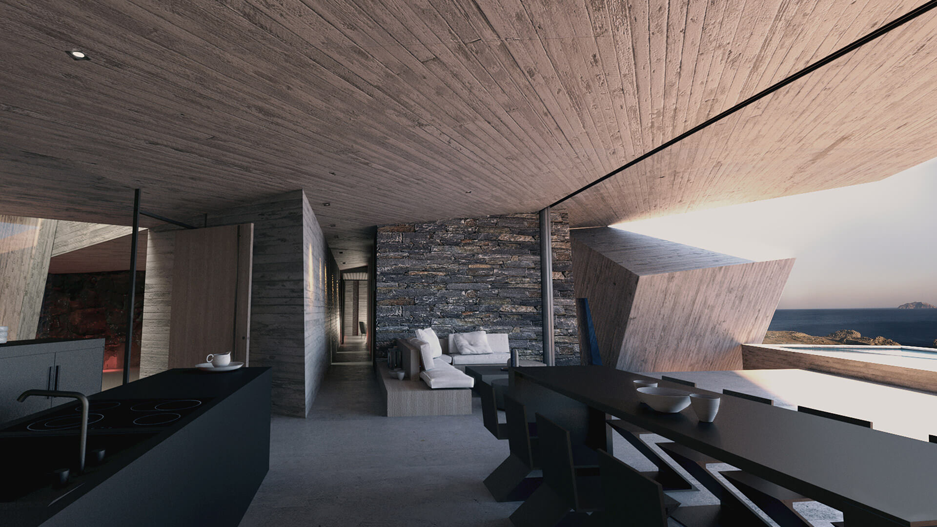 Modern Cavesin Crete Aristides Dallas Architects-6