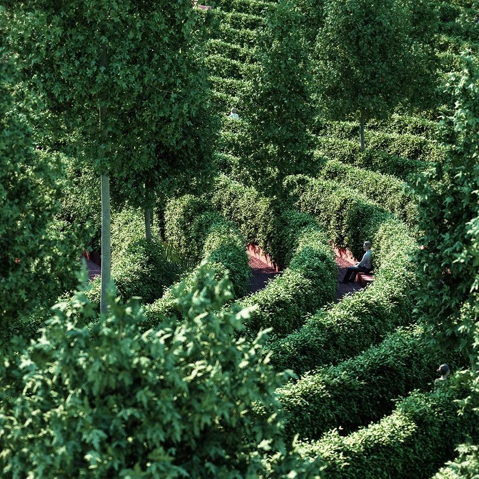 疫情下的公园设计 - 距离公园，维也纳 / Studio Precht-26