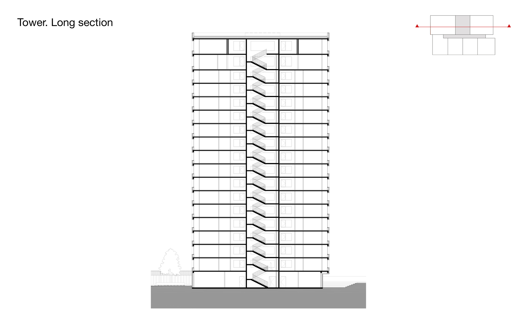 俄罗斯新西伯利亚公寓塔楼与城市街区丨荷兰 DROM 设计公司-84