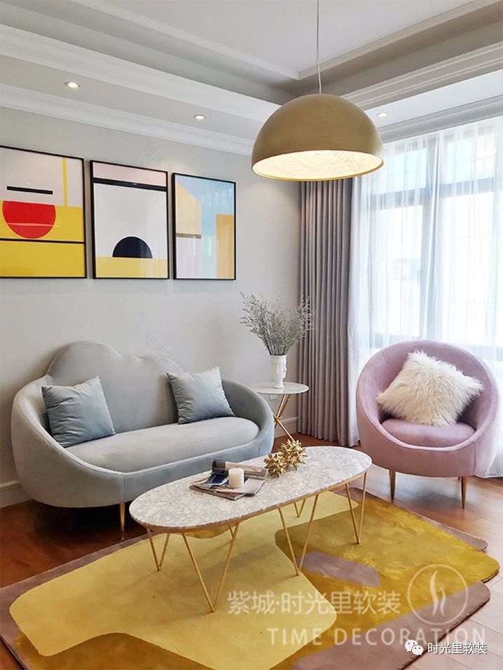 杭州观止别墅现代轻奢风,温馨轻奢的家居艺术-8