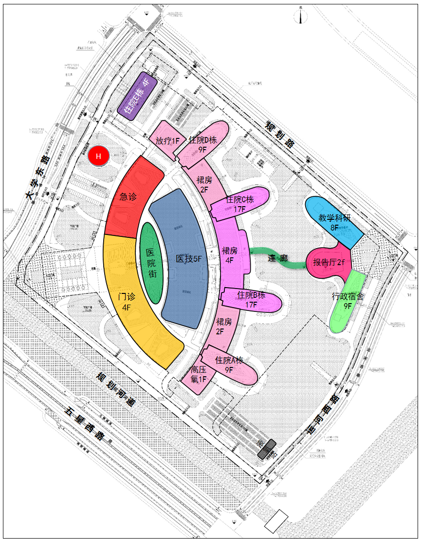 曹娥江畔的“生命之花”浙大邵逸夫医院绍兴院区项目设计-44