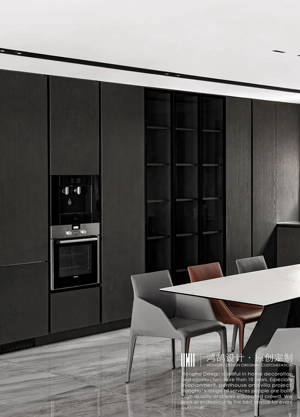 翡色之海 · 160㎡现代简约风家居设计丨中国徐州丨鸿鹄设计-21