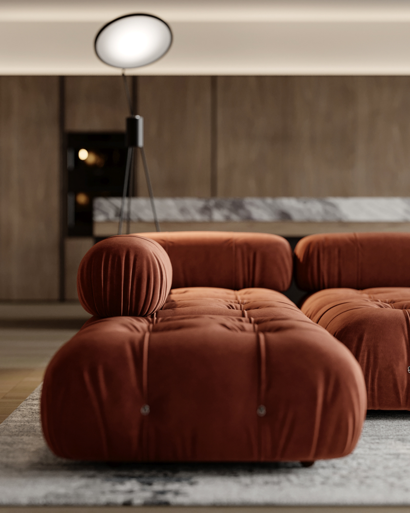 多彩现代简约，开放式空间设计！-1