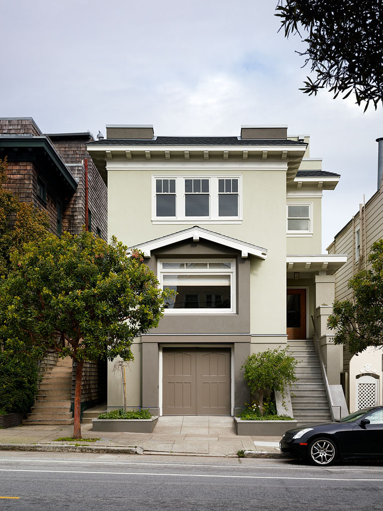 夏洛克河中沙洲 · 玻璃与 cedar 木的现代扩展丨United StatesSan Francisco-4