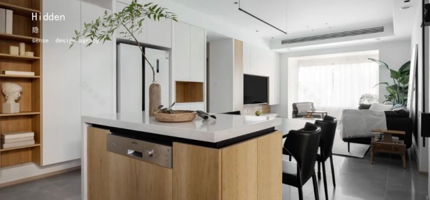 纯白++木色,打造舒适惬意的顶楼复式丨中国南京丨山舍建筑设计-61