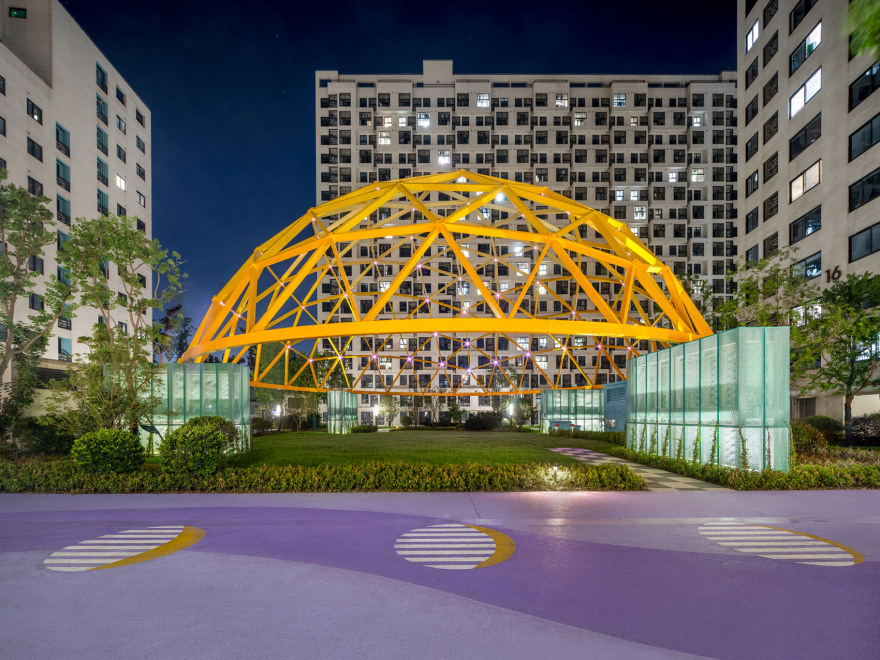 超级月亮 + 地核绿洲·上海阡集•创社区景观更新丨中国上海丨BAM百安木-19