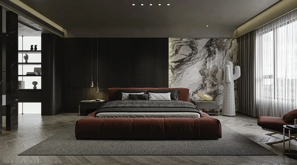 君汇华府现代极简风丨城市人家装饰-28