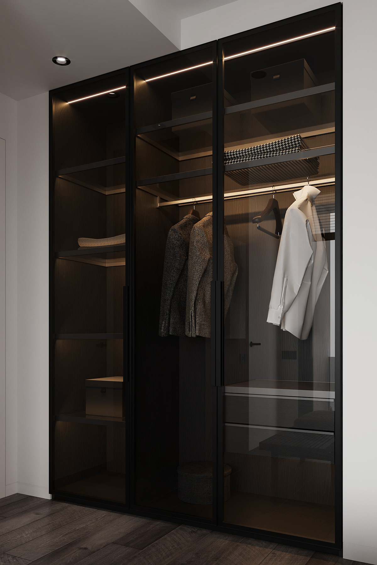 110㎡简约风公寓设计-18