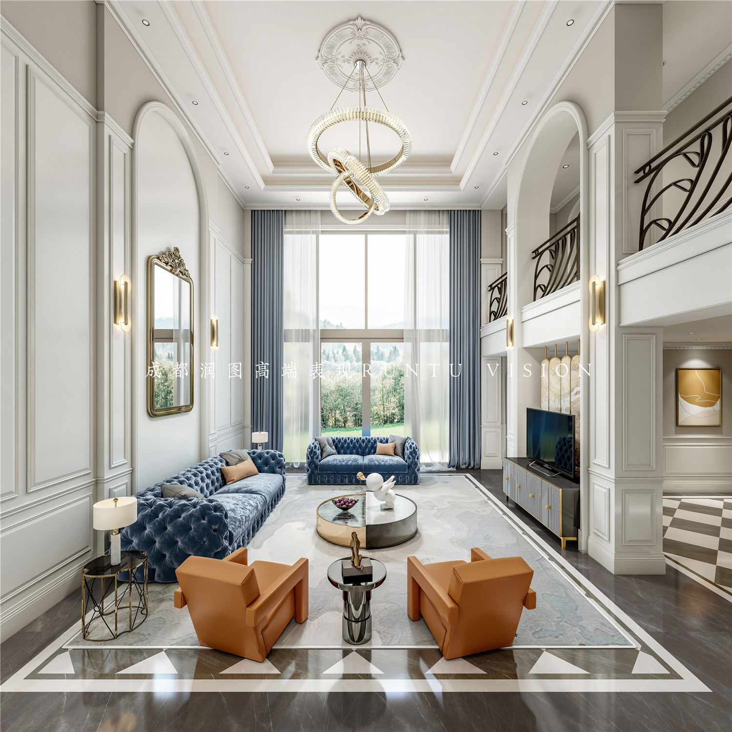 润图室内设计丨中国成都-43