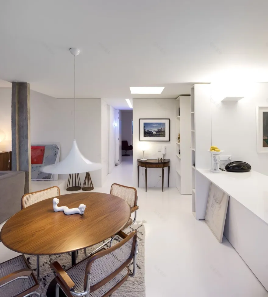 里斯本顶层公寓,白色简约风营造明亮空间-38