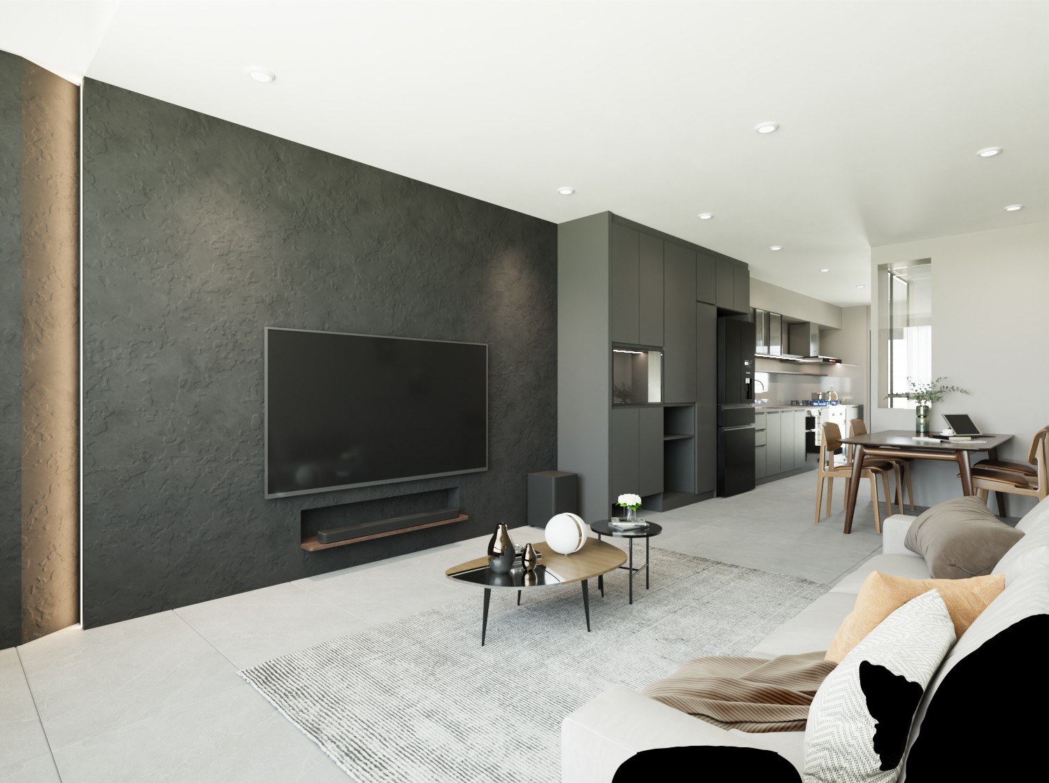 室内设计作品  自宅-1