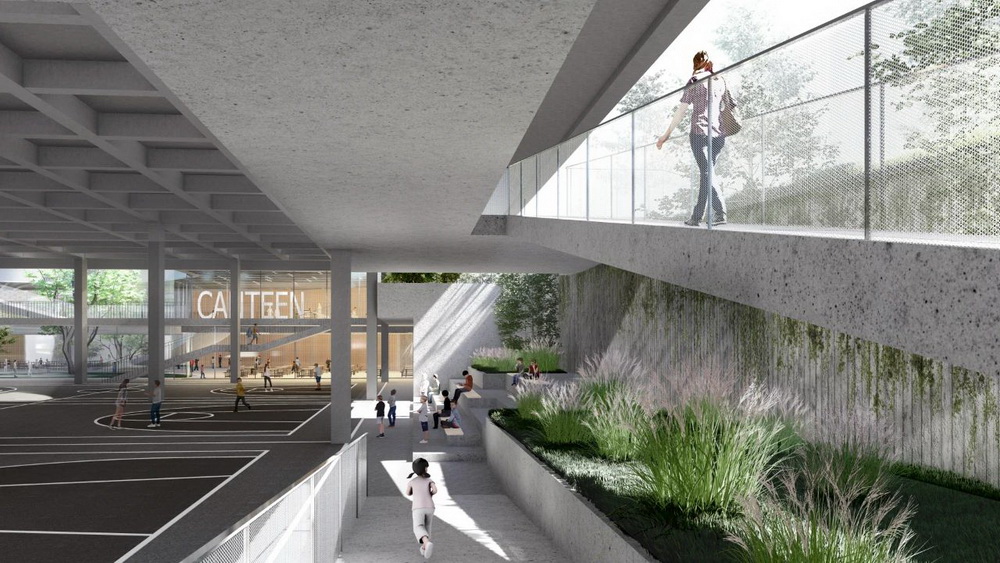 吉华街道三联九年一贯制学校新建工程丨中国深圳丨曾冠生,罗文国-65