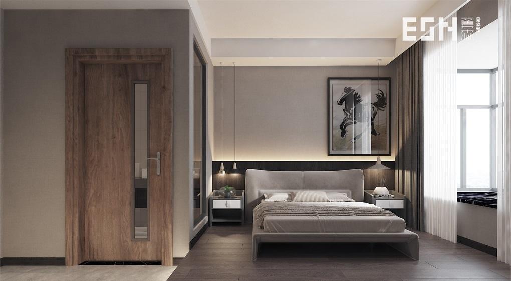 水润坊胡桃木水泥砖,现代简约的温馨空间-22