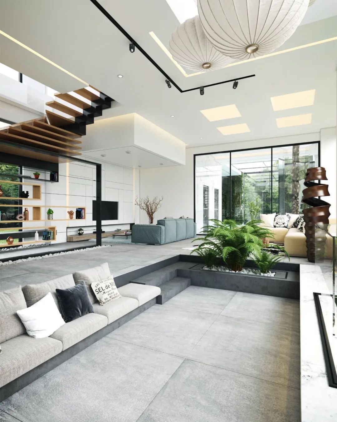 伊朗现代简约别墅丨Zahra Fathi 与 Amir Abbas Habibi-14