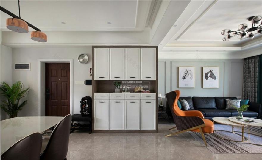 飞行员四室独居,蓝调轻奢尽享时尚生活-16