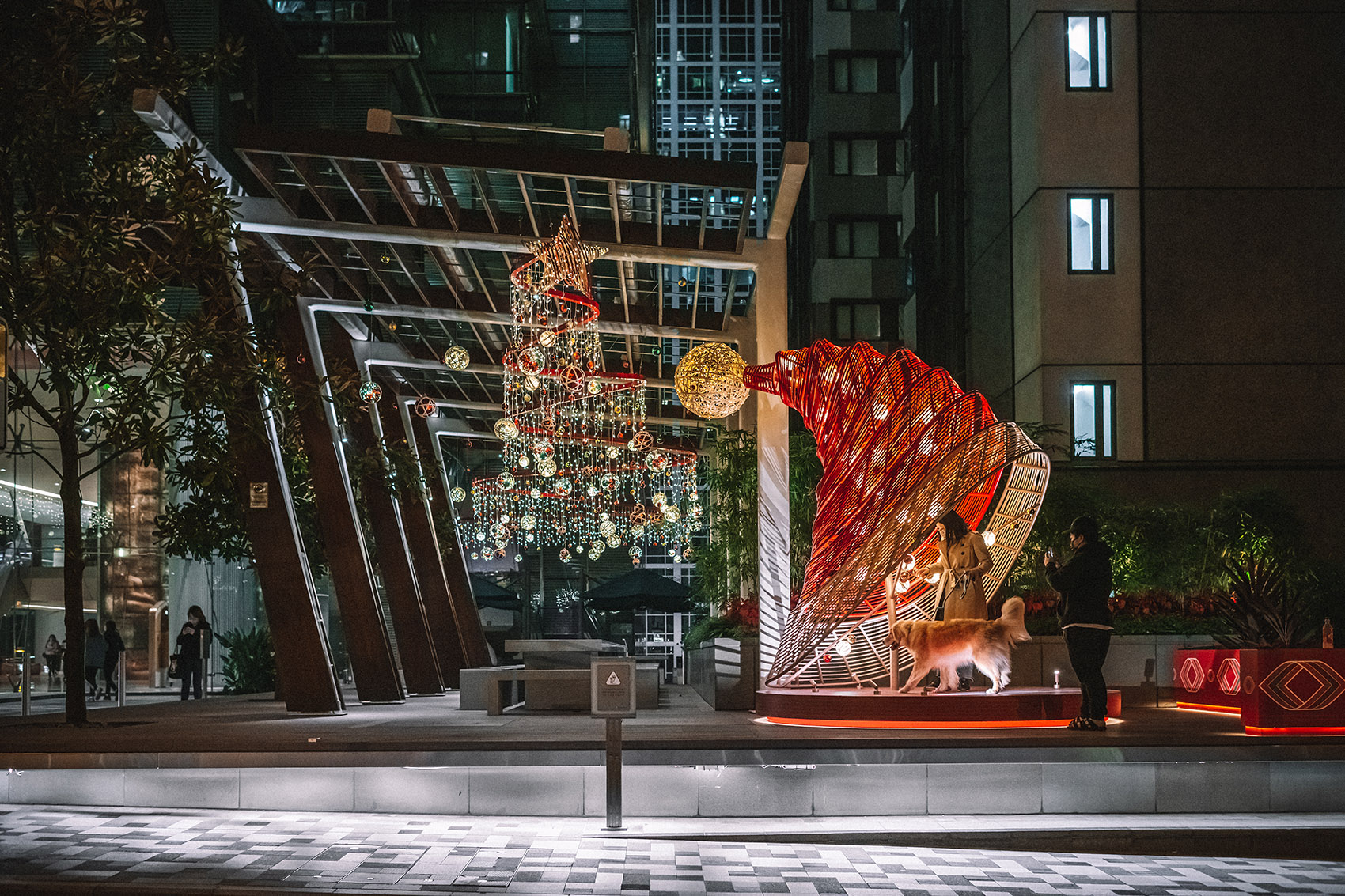 星街小区藤片圣诞装置丨中国香港丨AaaM Architects-39