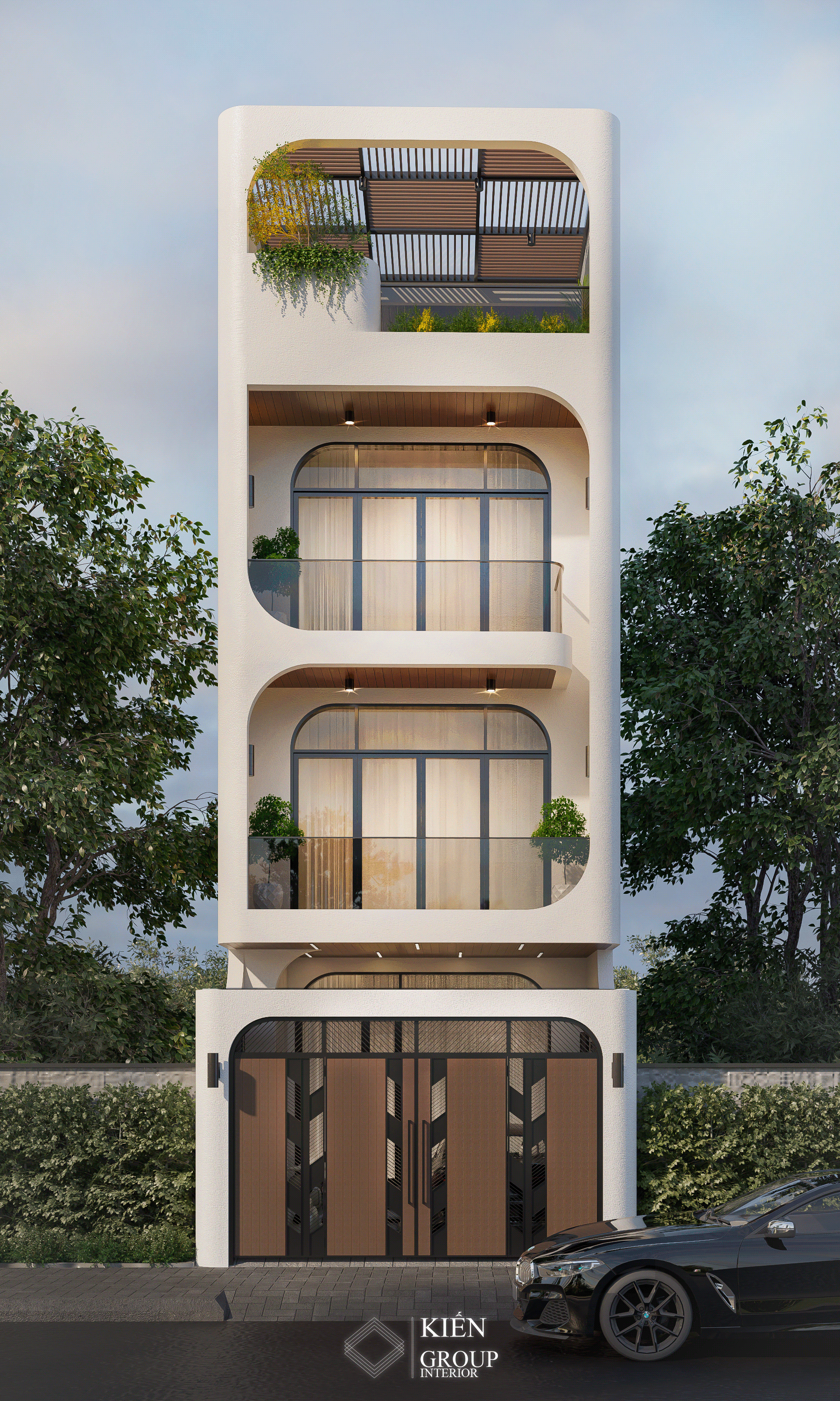 Tranquil Curve House-5