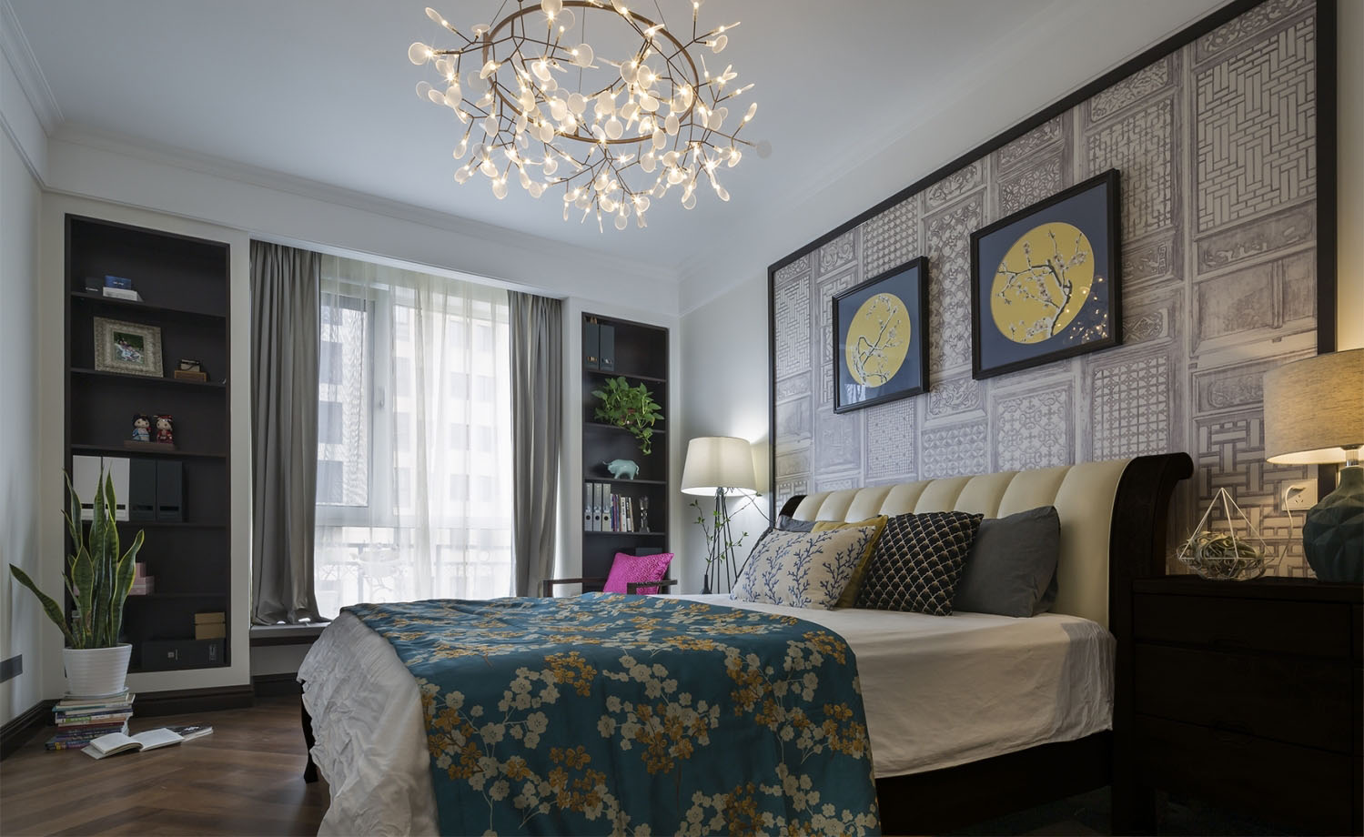 山东尚成设计实景照片--《墨韵雅清》-38