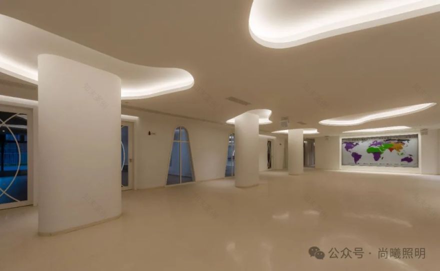 敬仰之光 | 长乐城关基督教新堂室内灯光设计-6