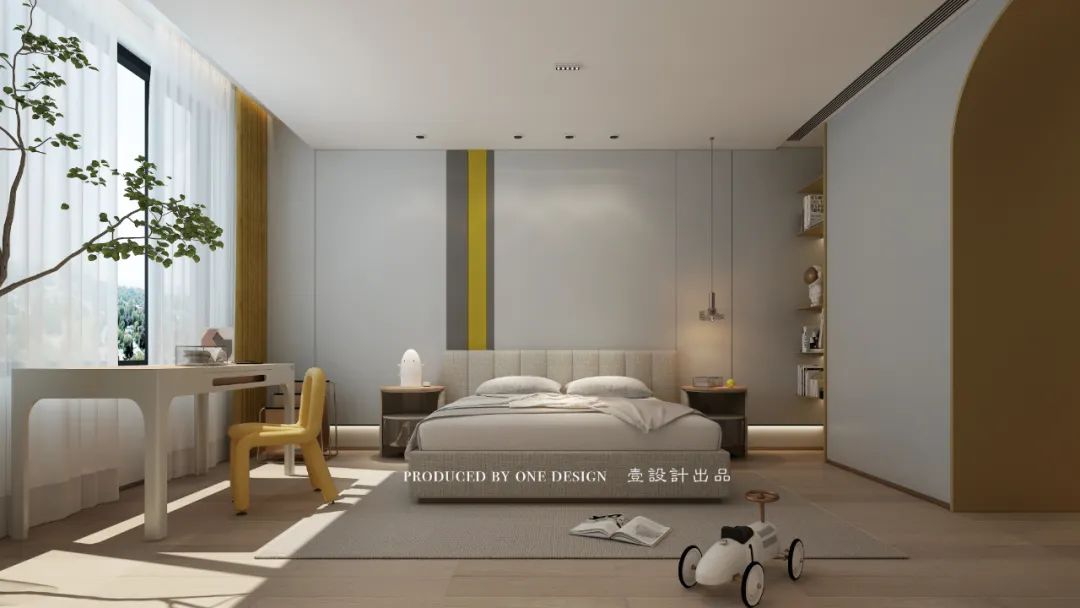 无锡绿地世纪城 600㎡现代轻奢别墅设计-34