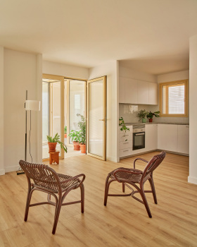 67-Unit Social Housing Building in Illa Glòries / Vivas Arquitectos + Pau Vidal