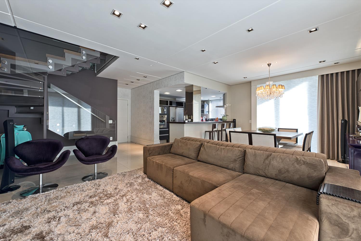 现代风格公寓设计，儿童房星空照明成亮点-1