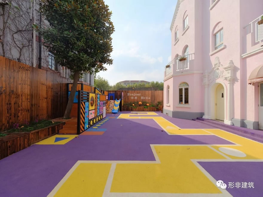 四季方馨幼儿园庭院景观设计丨中国上海-8