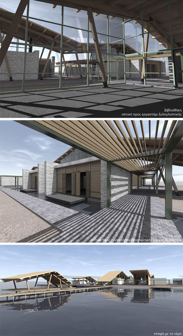 Articles - STUDENTS PROJECTS - DESIGN PROJECTS - PROJECTS2013 - “Weaving” in Ioannina waterfront-6