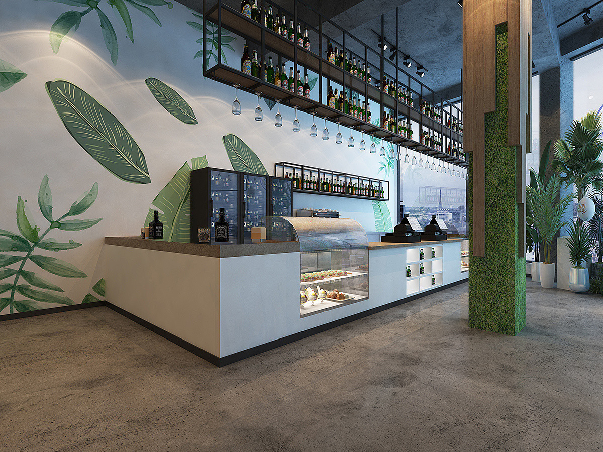 简餐轻奢餐厅-4