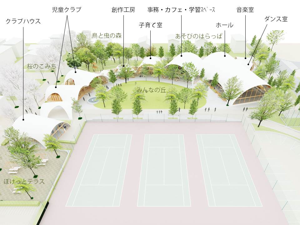 松原儿童青少年交流中心miraton和松原网球场丨日本埼玉-28