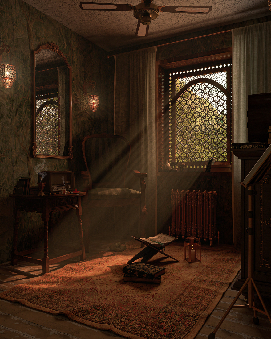 Where Light Meets Faith | Prayer Room Interior Design-6