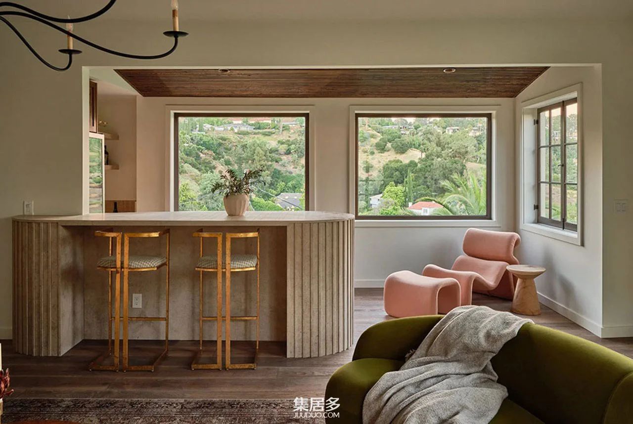 加州传统别墅现代内饰设计丨美国-35