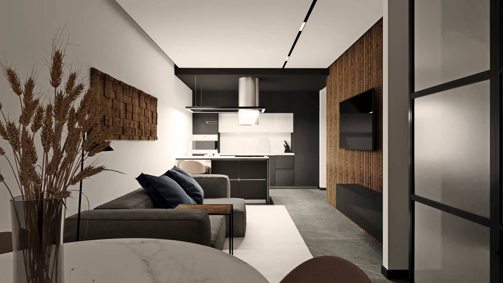 Contemporary apartment for rent-1