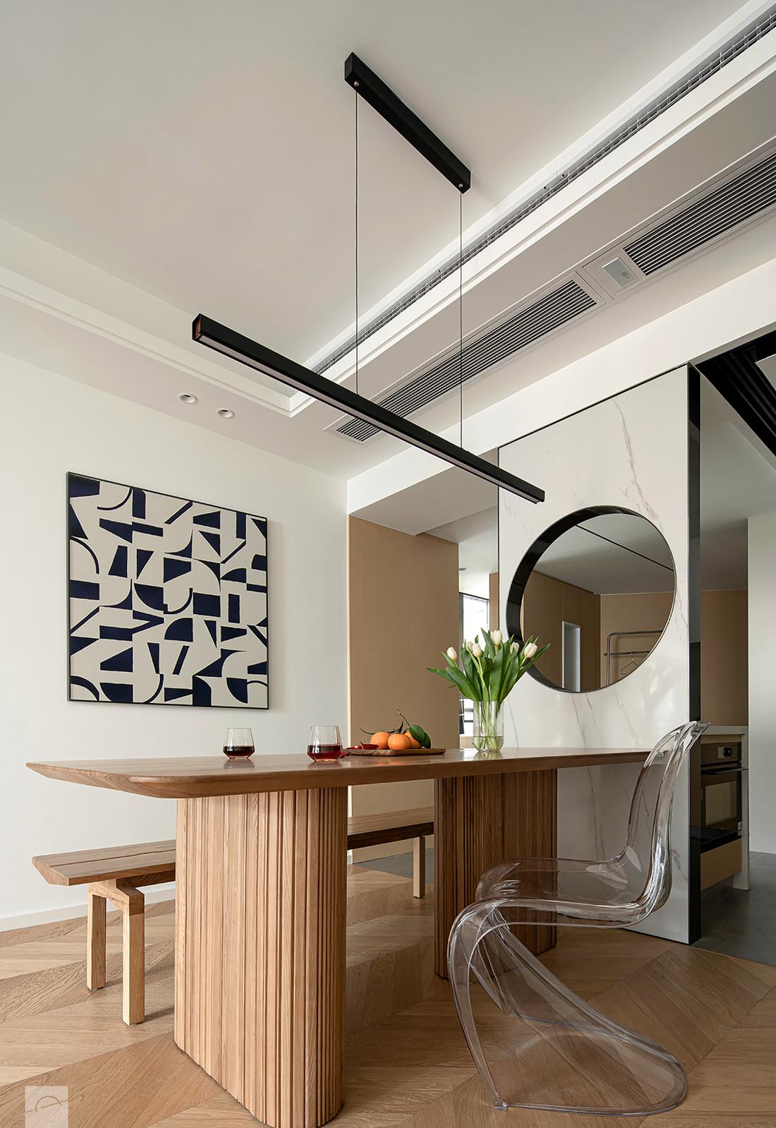 实木与大理石碰撞的高级美-5