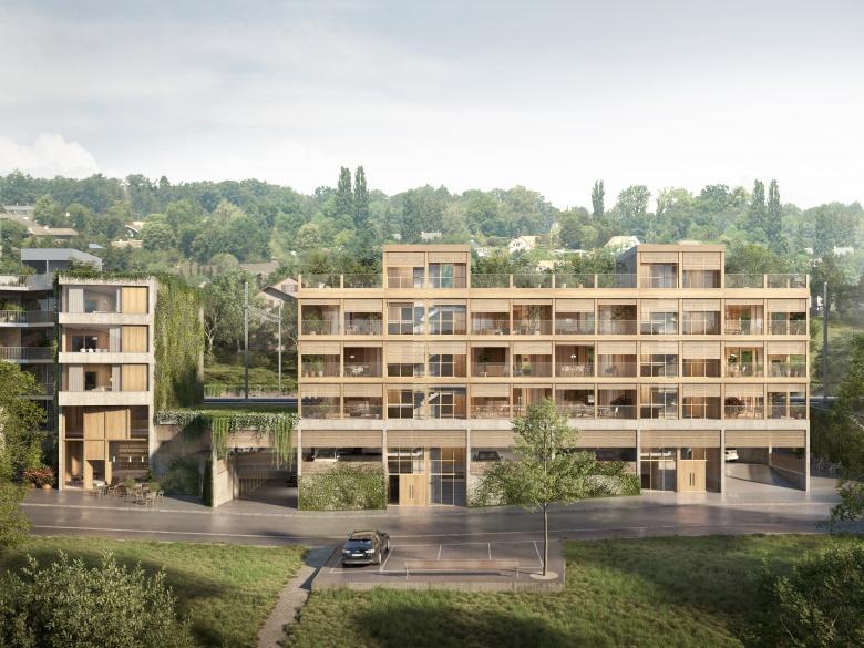 gus wüstemann architects AG丨1st prize, New Train Station Herrliberg - Feldmeilen丨瑞士-6