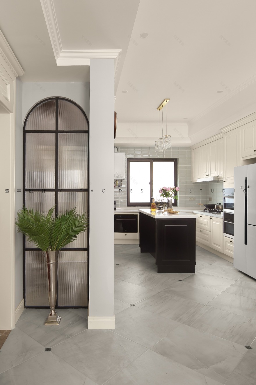 壹夲設計 |『秋实』五矿晏山居简约美式-59