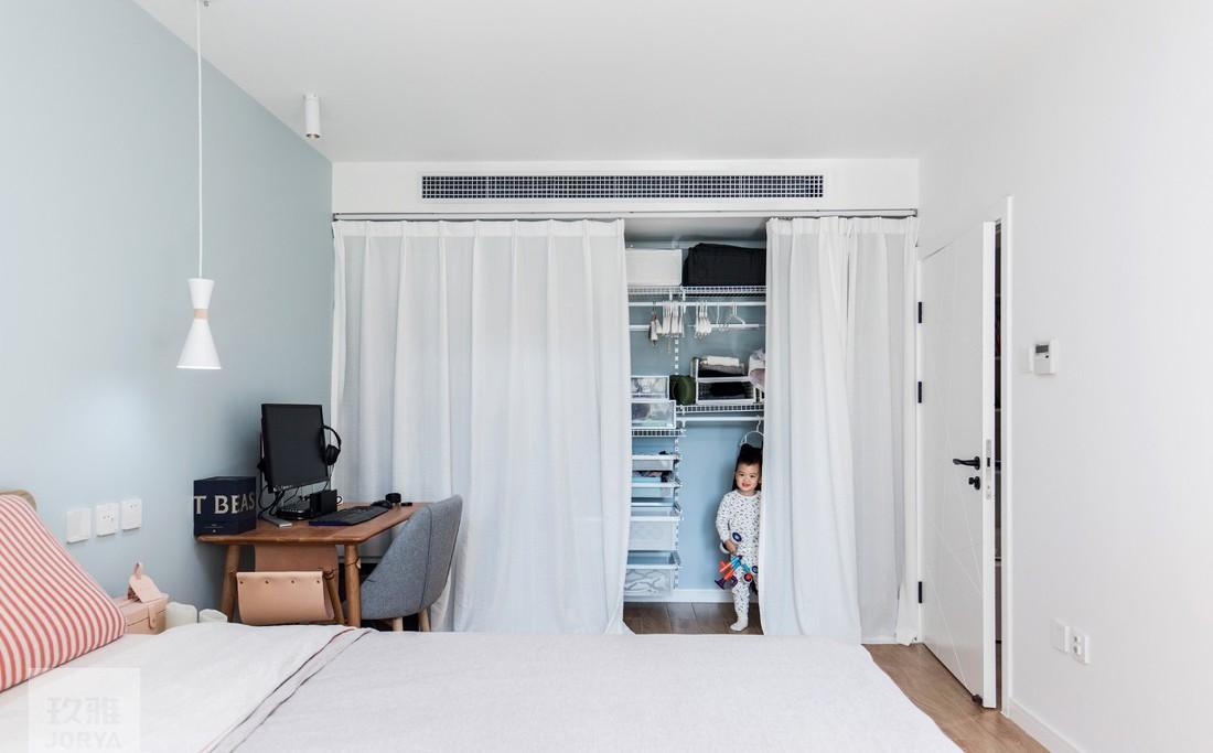 玖雅甘棠设计 | 一居变两居,儿童房与厨房设计是亮点-52