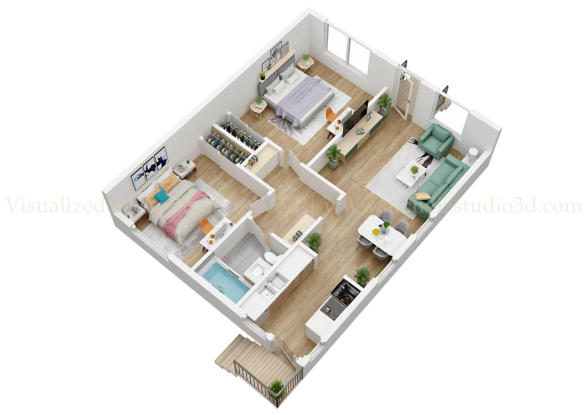 3D Floor Plans-21