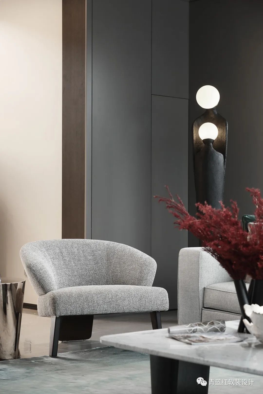 奉化莼湖 450m²别墅,音乐与温度的空间艺术-19