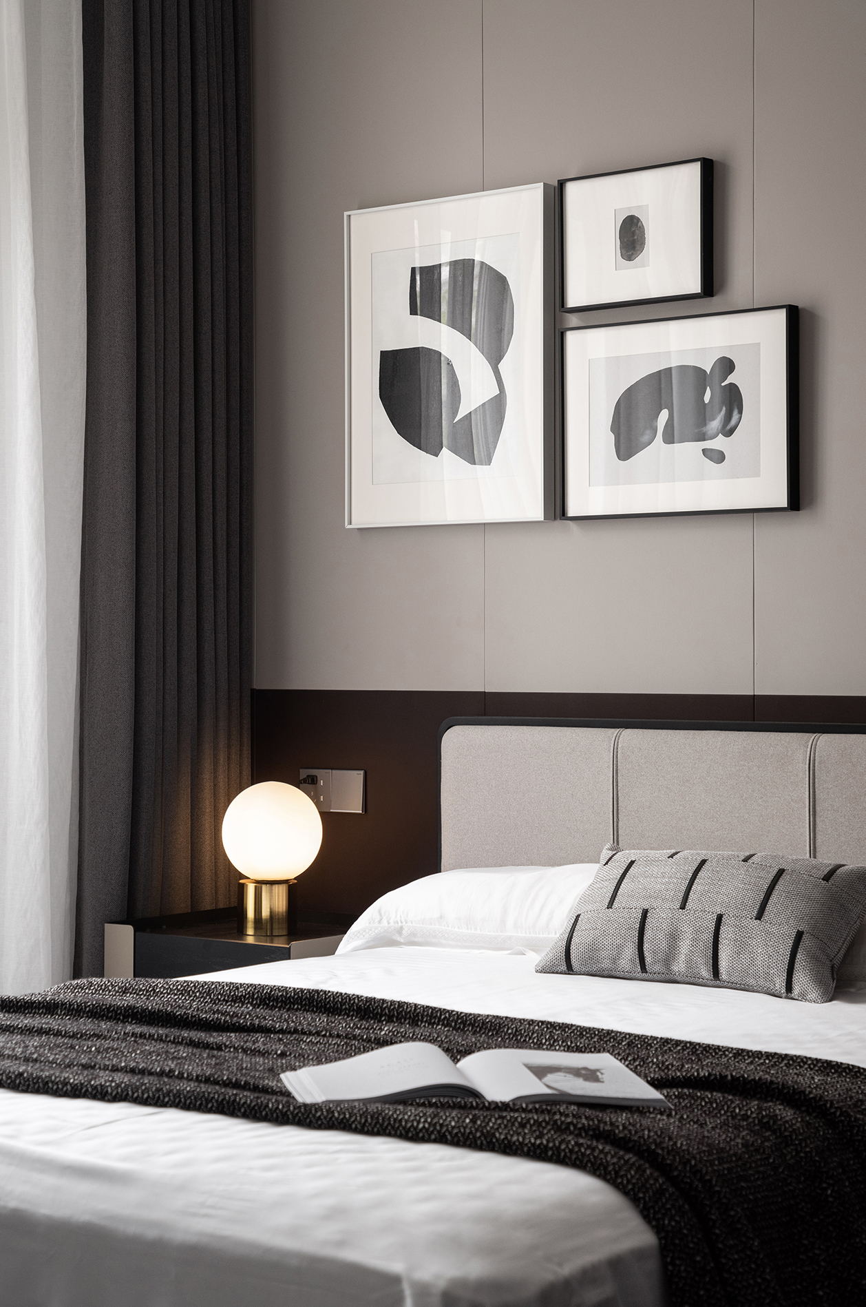 绿城玫瑰园·和光同尘丨中国淄博丨观享际SKH室内设计-31